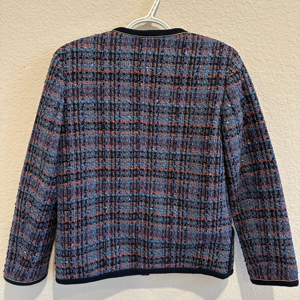 [Brand New] Sandro Tweed Blazer size 36 - Picture 2 of 7